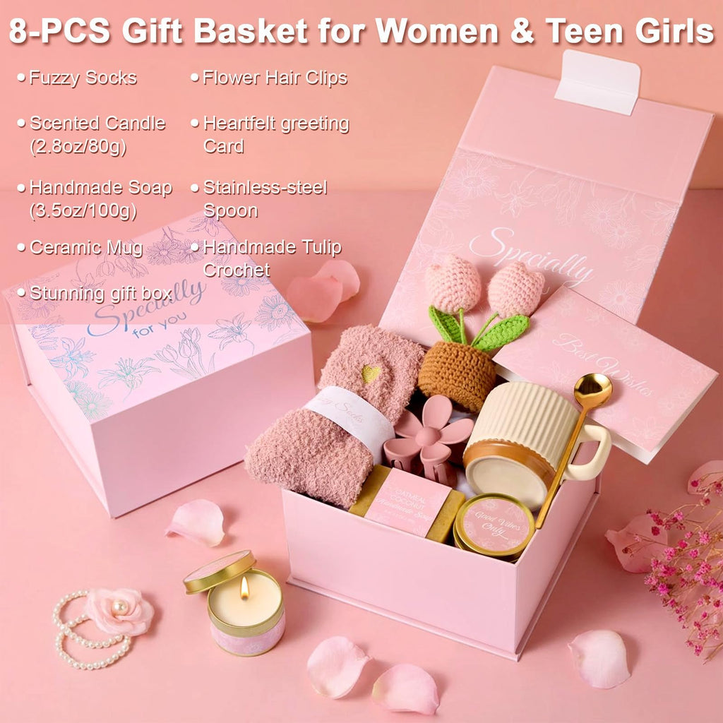 Pink 8PCS Gift Box Set T70587