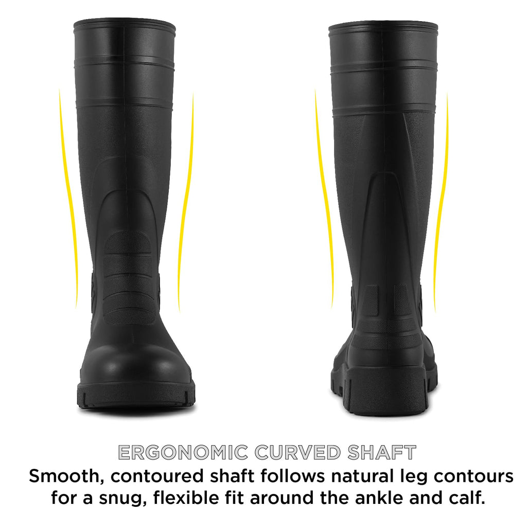 PVC Waterproof Knee-High Work Boots M883