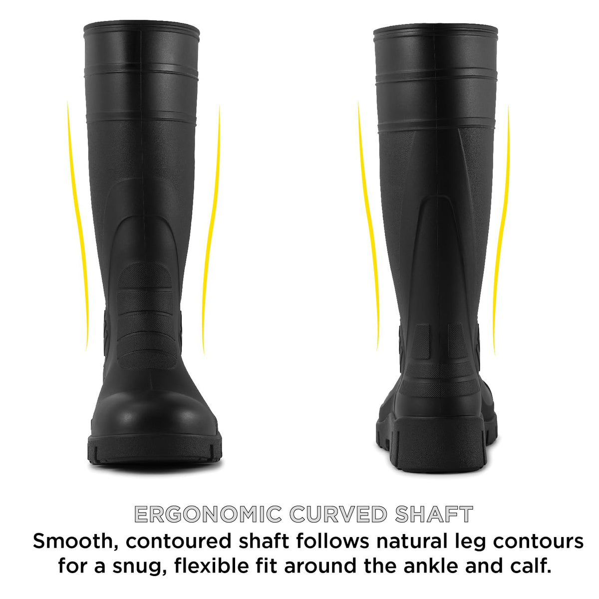 PVC Waterproof Knee-High Work Boots M883