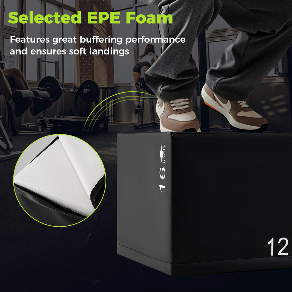 3 in 1 Plyometric Jump Box N6642