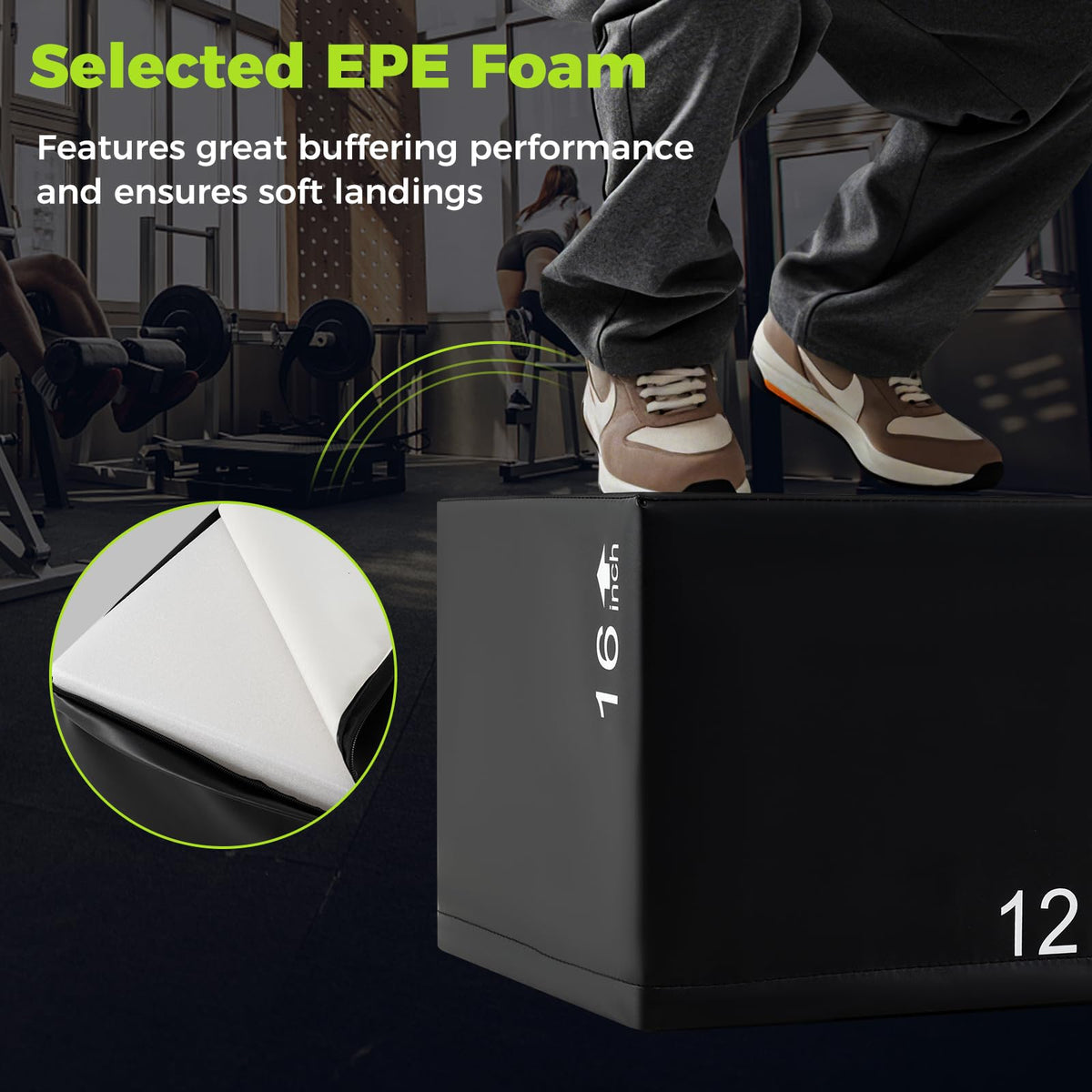 3 in 1 Plyometric Jump Box N6642