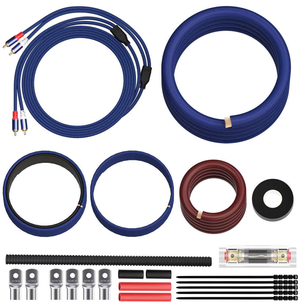 1/0 Gauge Amp Wiring Kit with Fuse Holder O9862