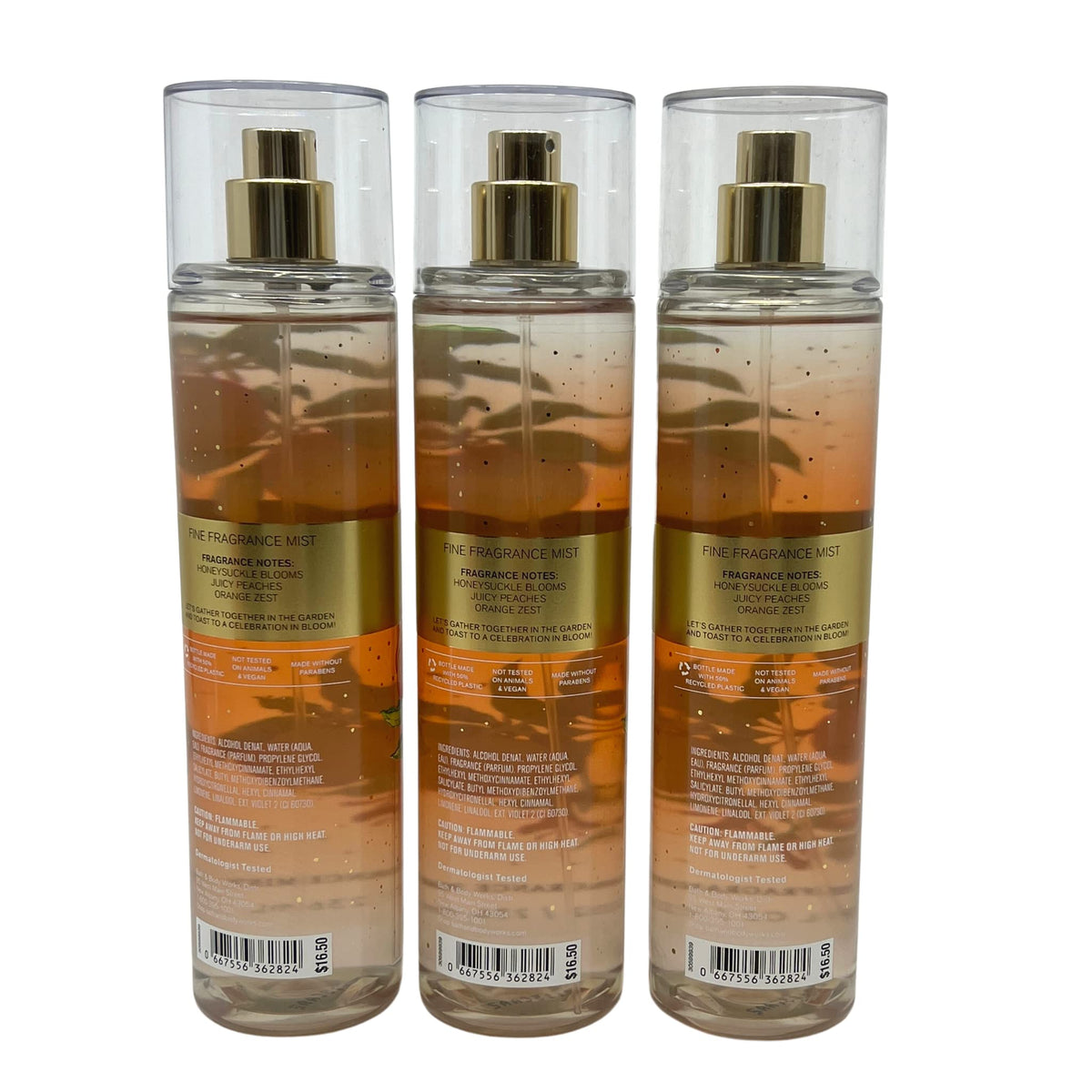 Fine Fragrance Mist 8 oz Value Pack of 3 P6876