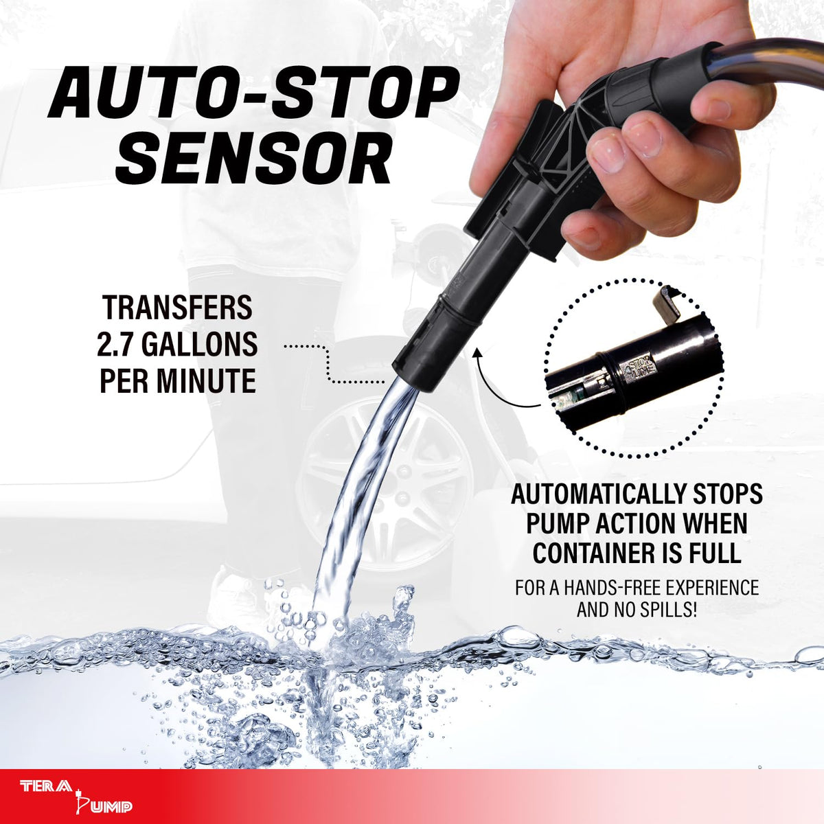 Fuel Transfer Pump with Overfill Protection A474