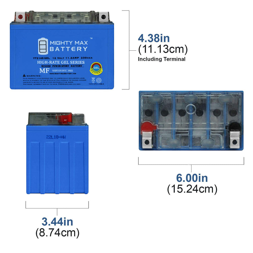 YTZ14S GEL Battery G6710