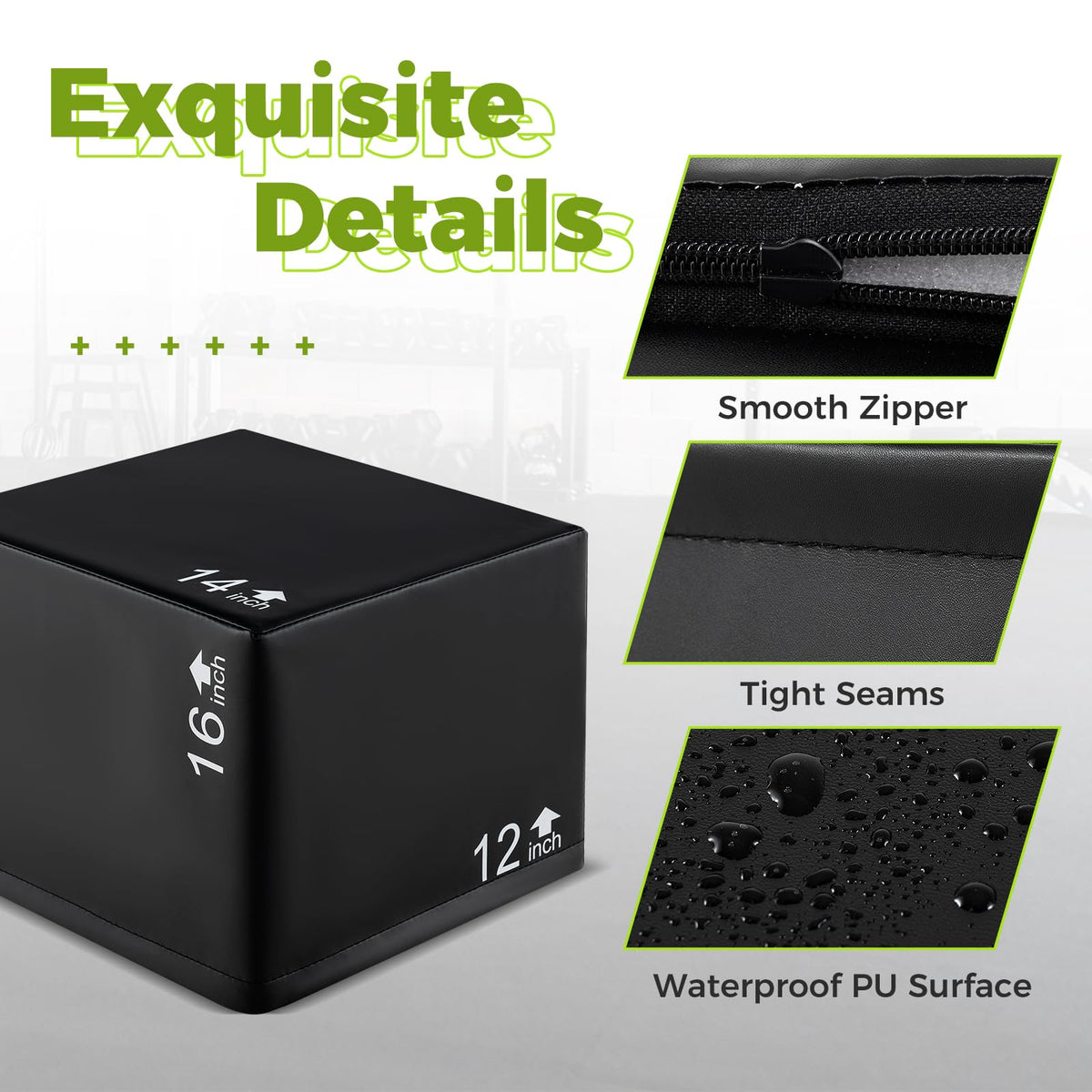 3 in 1 Plyometric Jump Box N6642