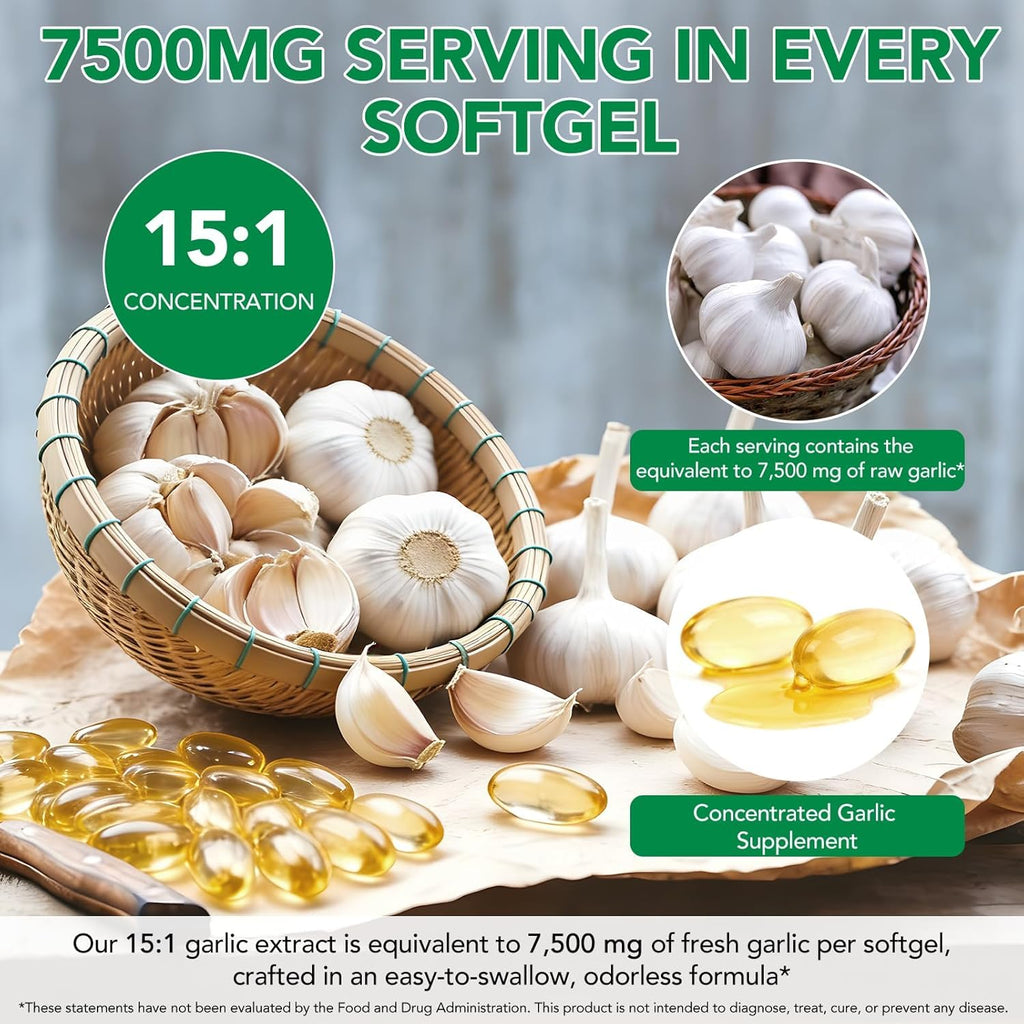 Aged Garlic Extract Capsules, 300 Softgels C196719