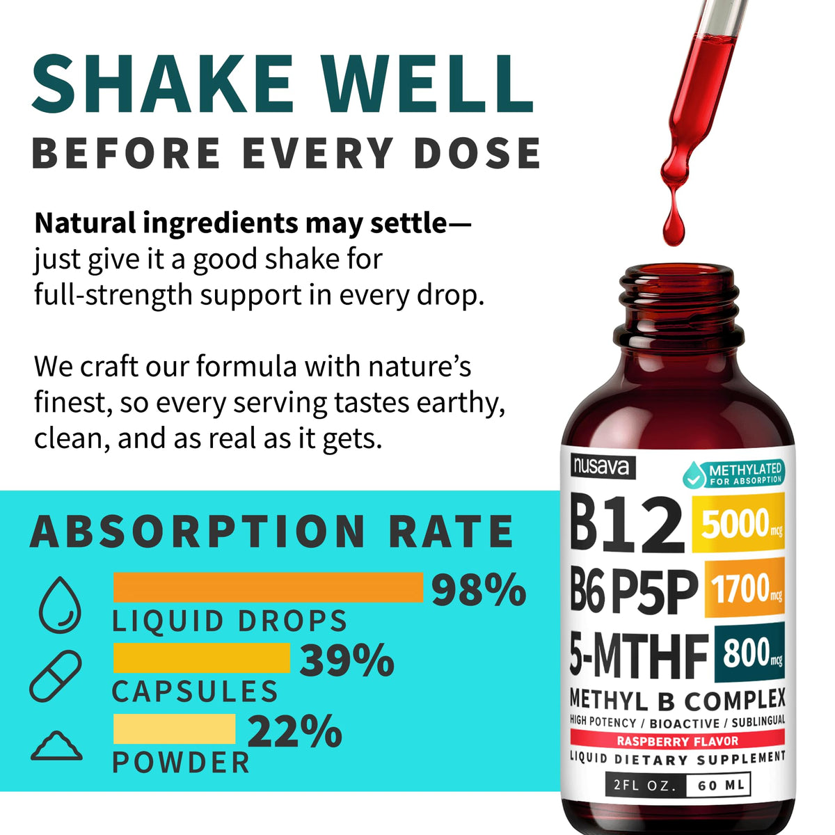 Methylated B Complex Liquid Drops Pack of 4 X48035