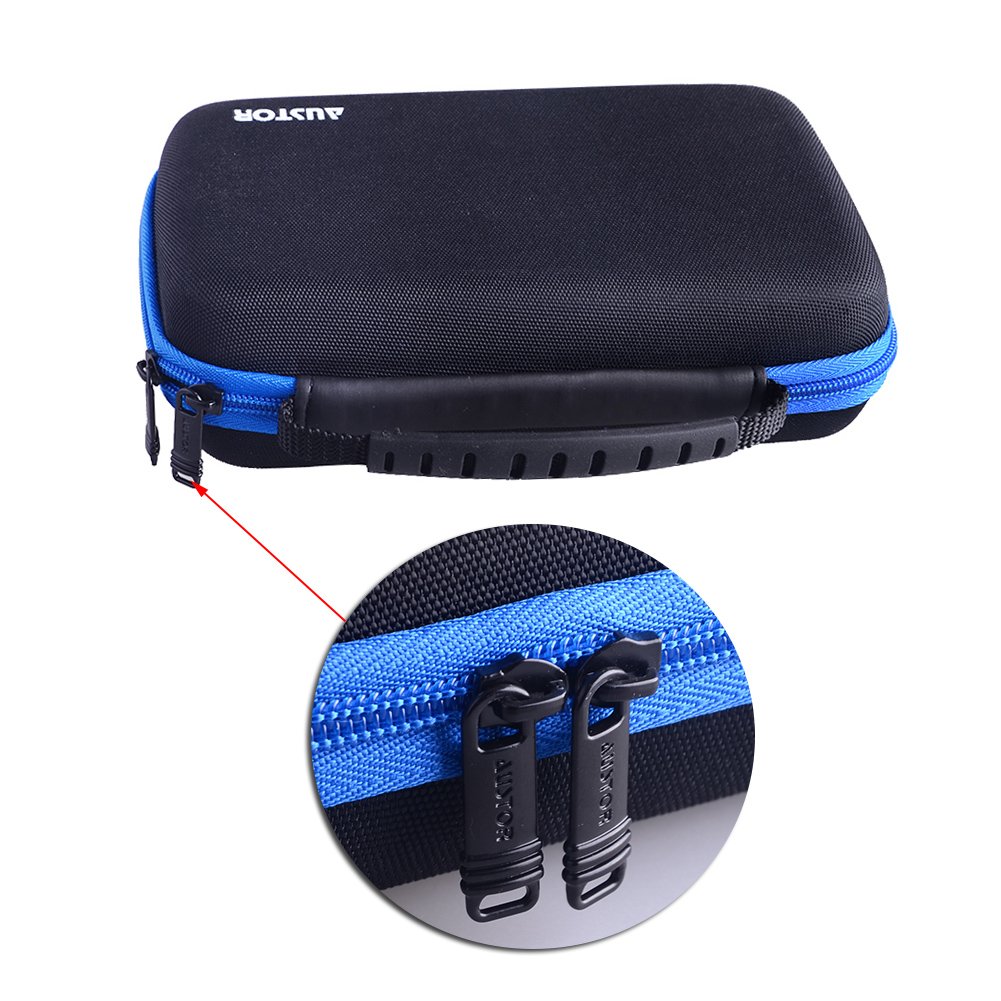 Carrying Case for Nintendo New 3DS XL Black Blue J9984