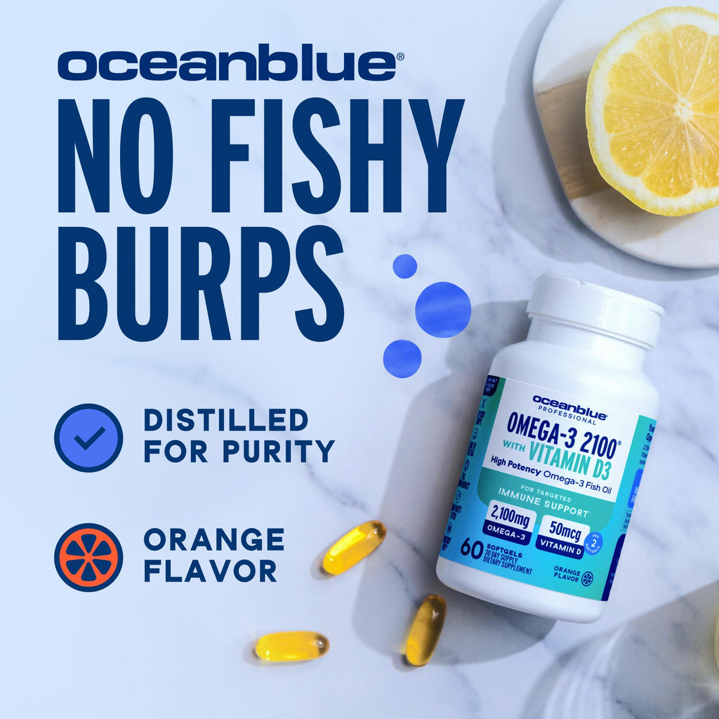 Omega-3 with Vitamin D3 Softgels W1480