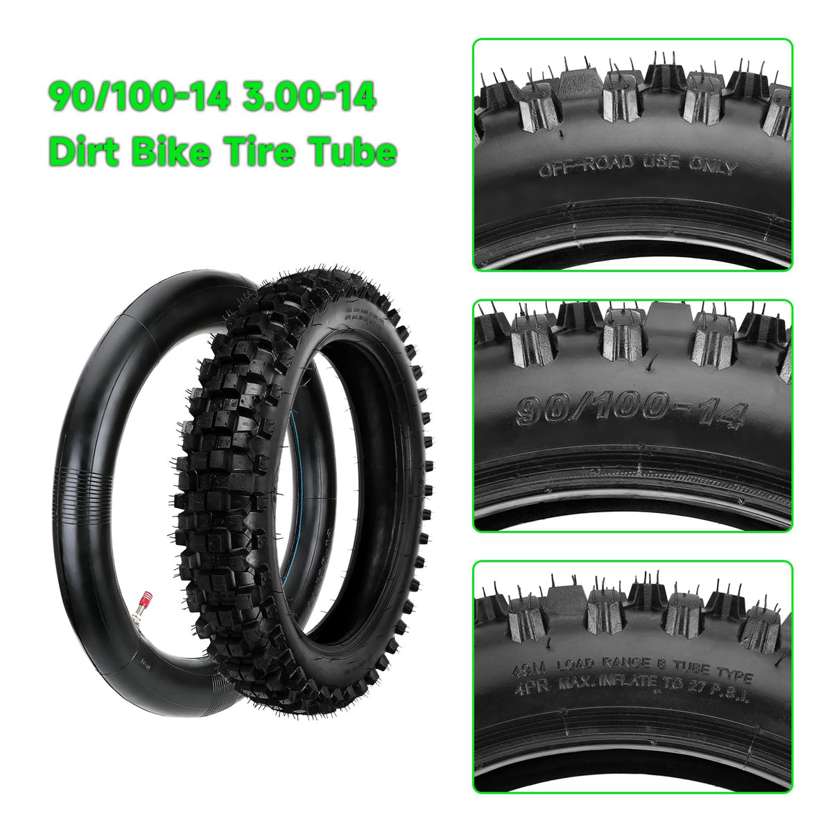 Dirt Bike Tire Tube Q42032