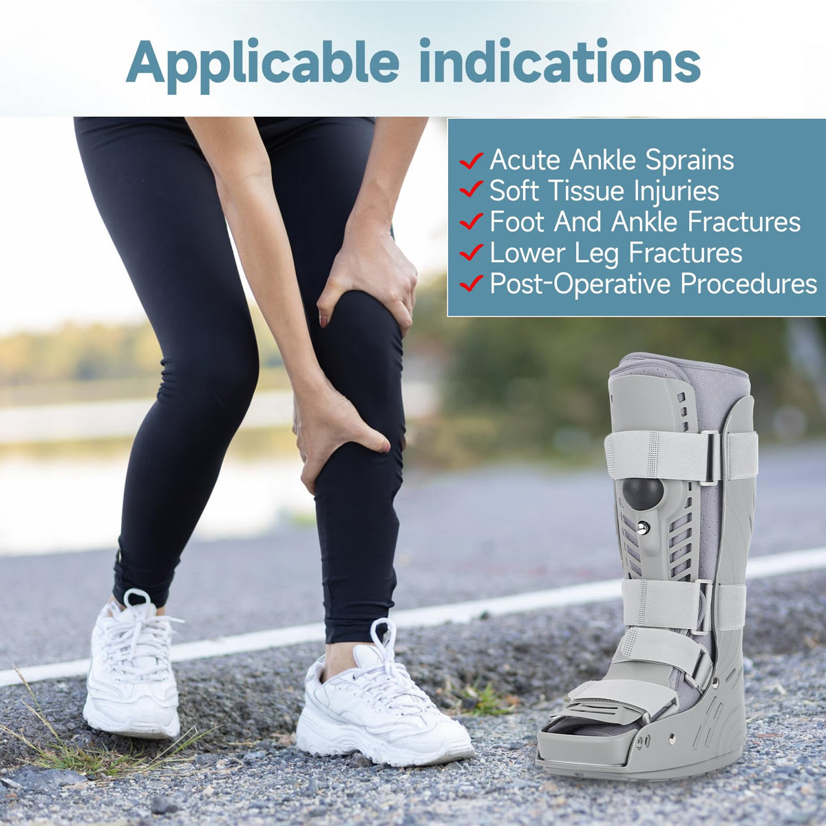 Tall Air Cam Walking Fracture Boot Medium E44992