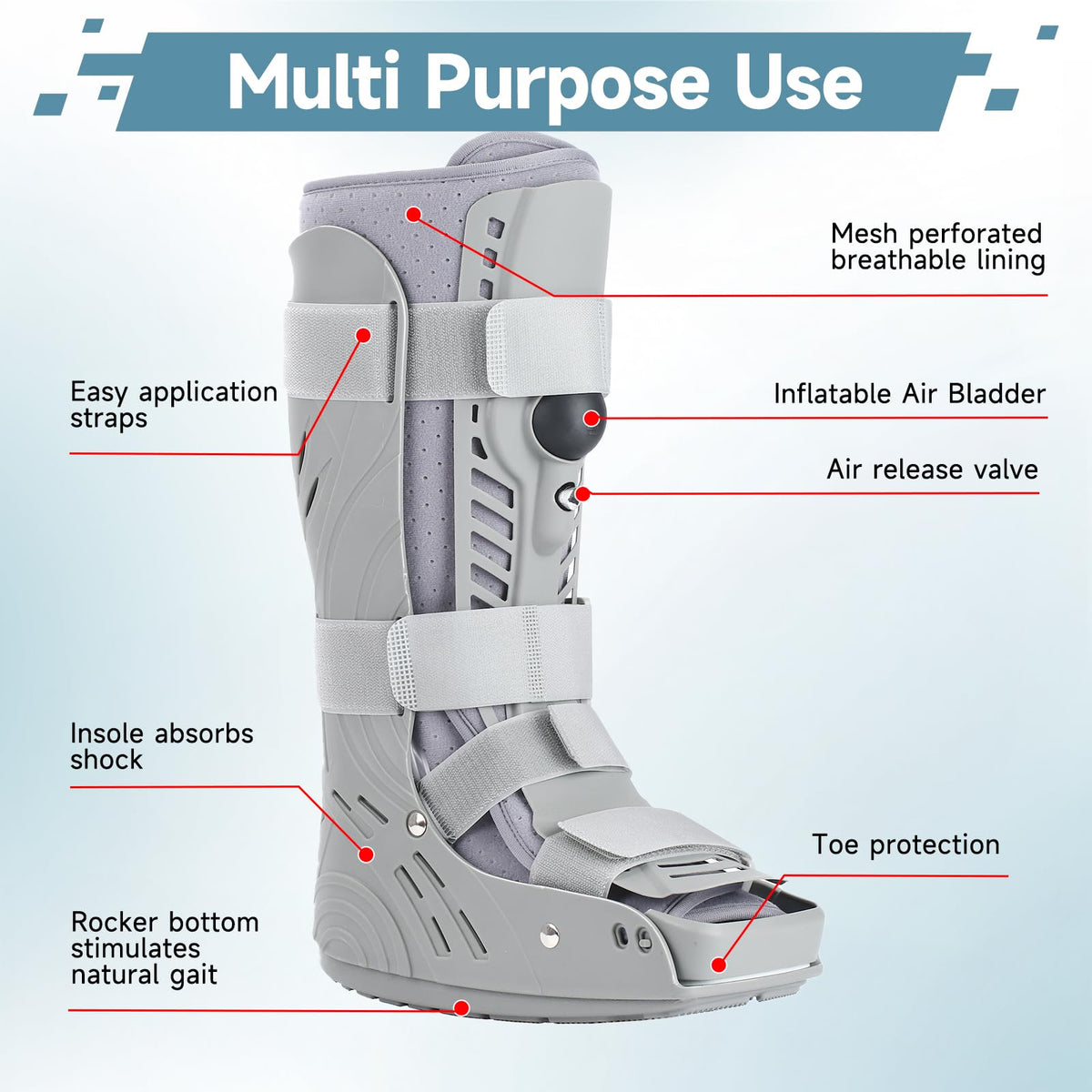 Tall Air Cam Walking Fracture Boot Medium E44992
