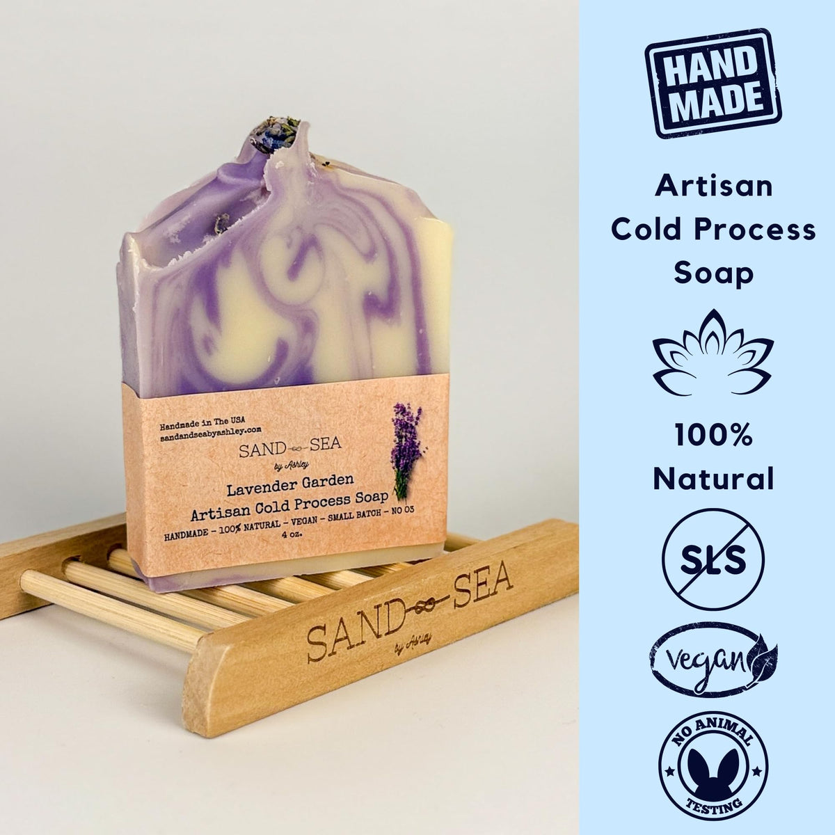 Handmade Lavender 13 Pc Spa Gift Basket Y17959
