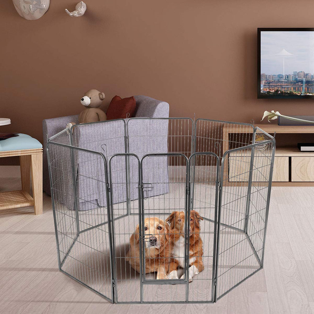 48 inch 8 Panel Metal Dog Playpen I94609