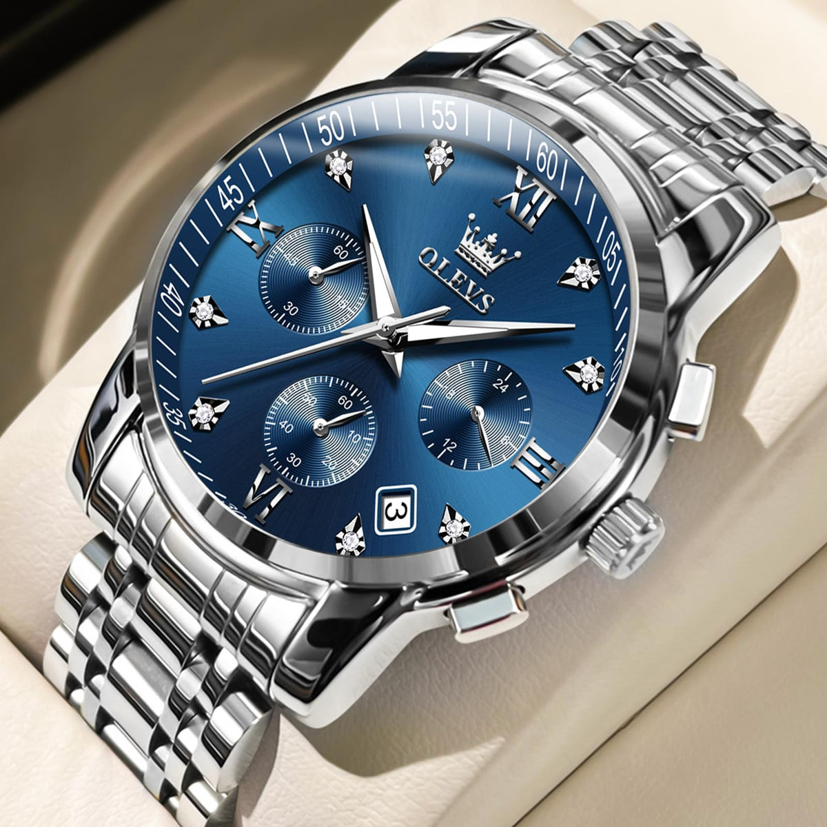 Men Stainless Steel Analog Watch A59962
