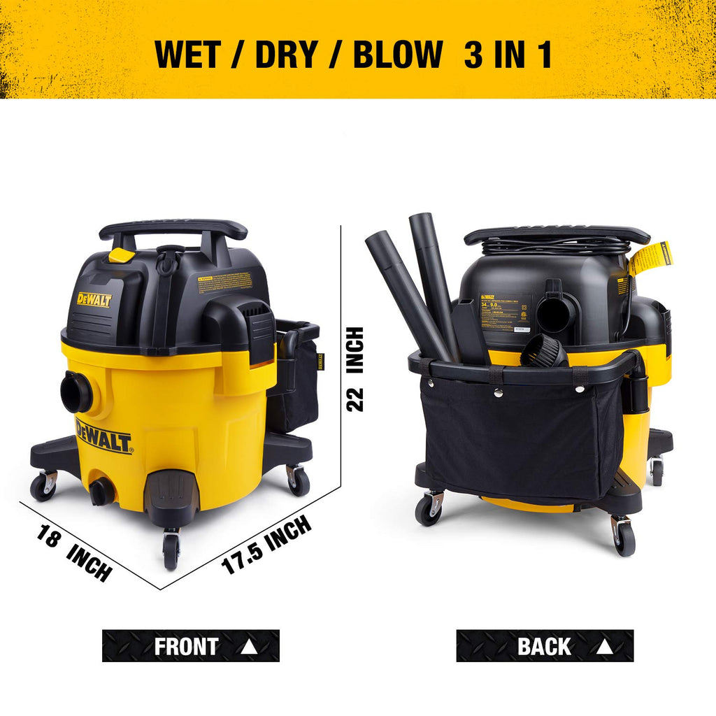 9 Gallon Wet/Dry Shop Vacuum with Blower W9846