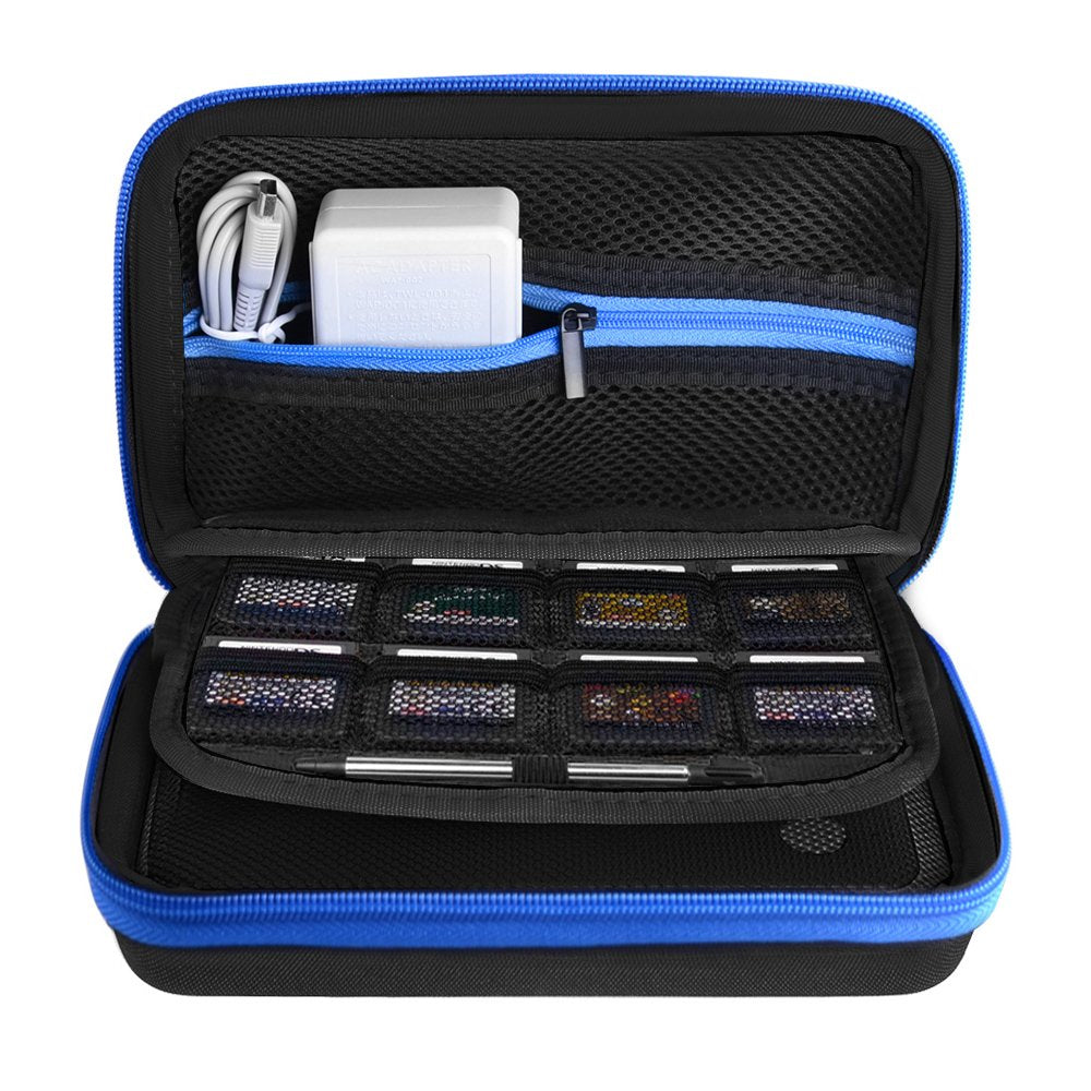 Carrying Case for Nintendo New 3DS XL Black Blue J9984