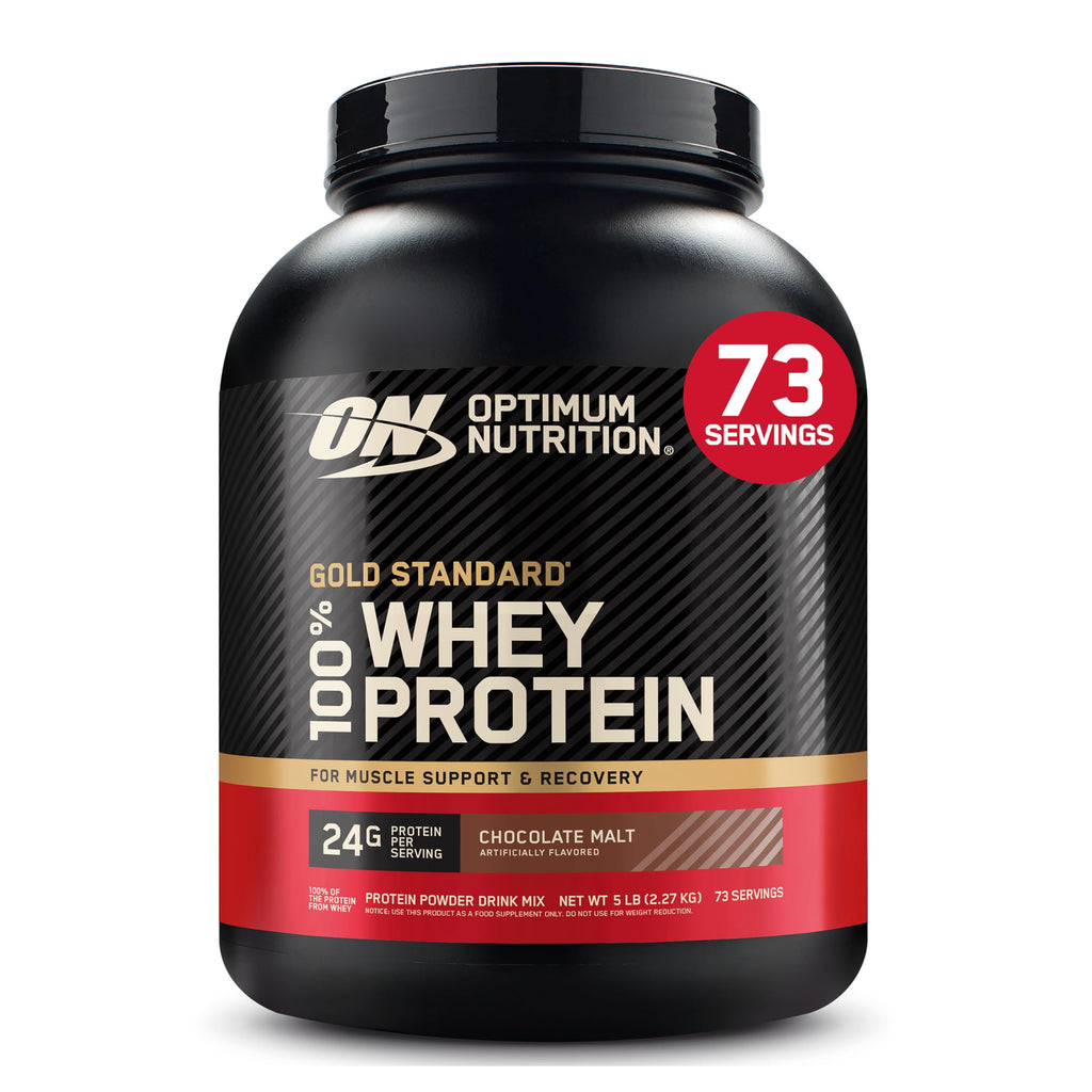 Whey Protein Powder Chocolate Malt 5 LB E556305