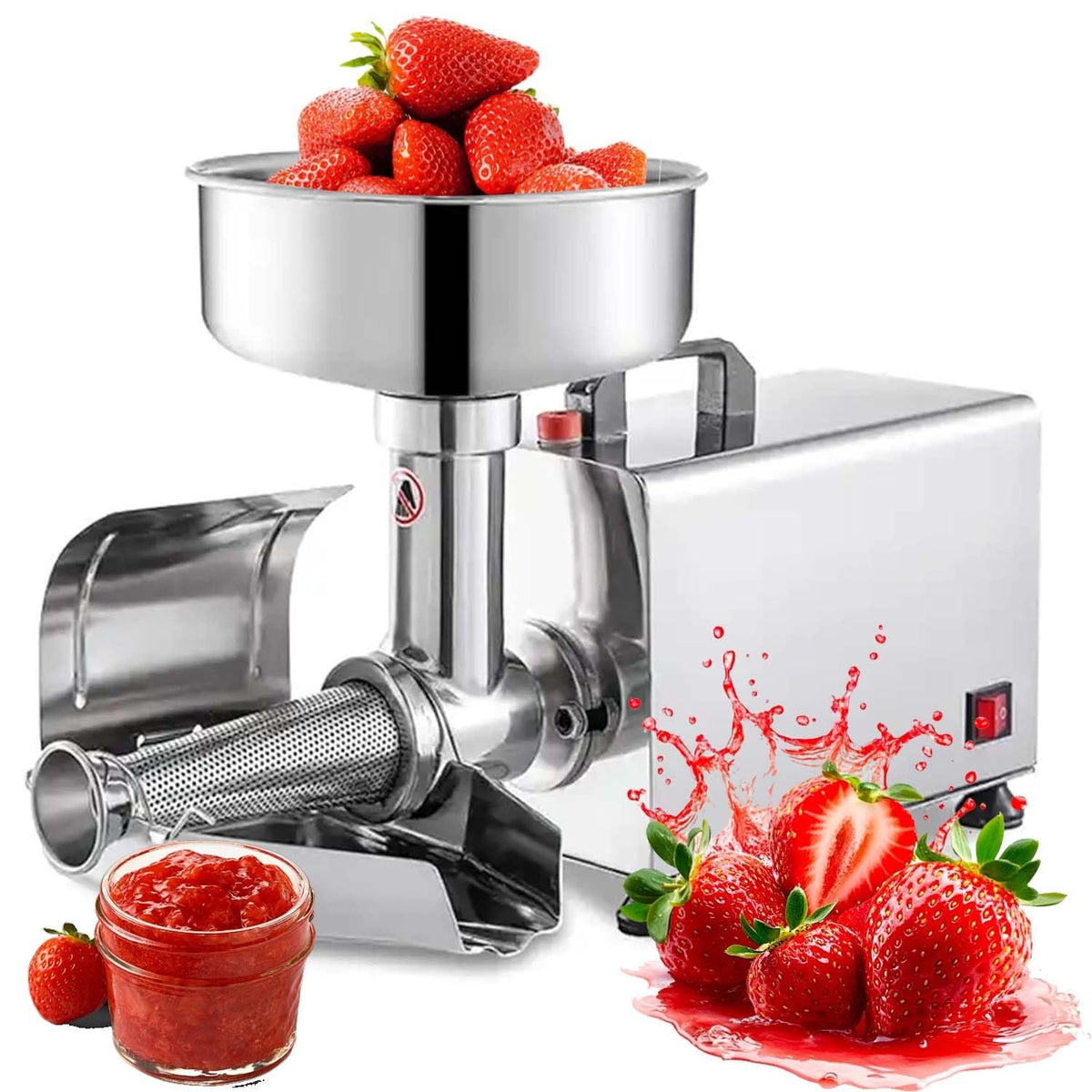 450W Stainless Steel Electric Tomato Strainer L227