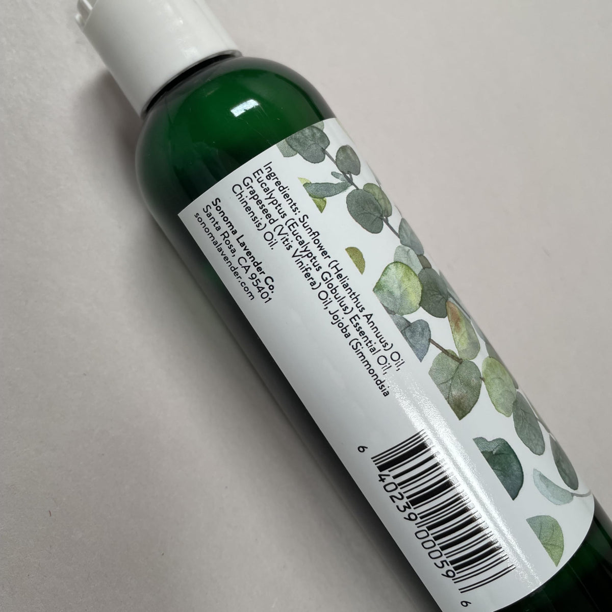 Eucalyptus Massage Oil 4 oz G573