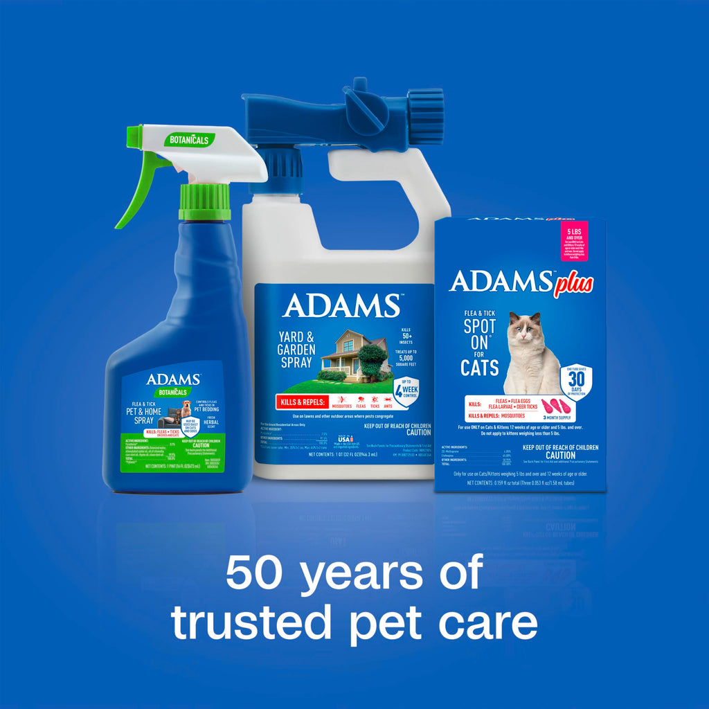 Flea and Tick Prevention Spot On for Cats 3 Pack W746025