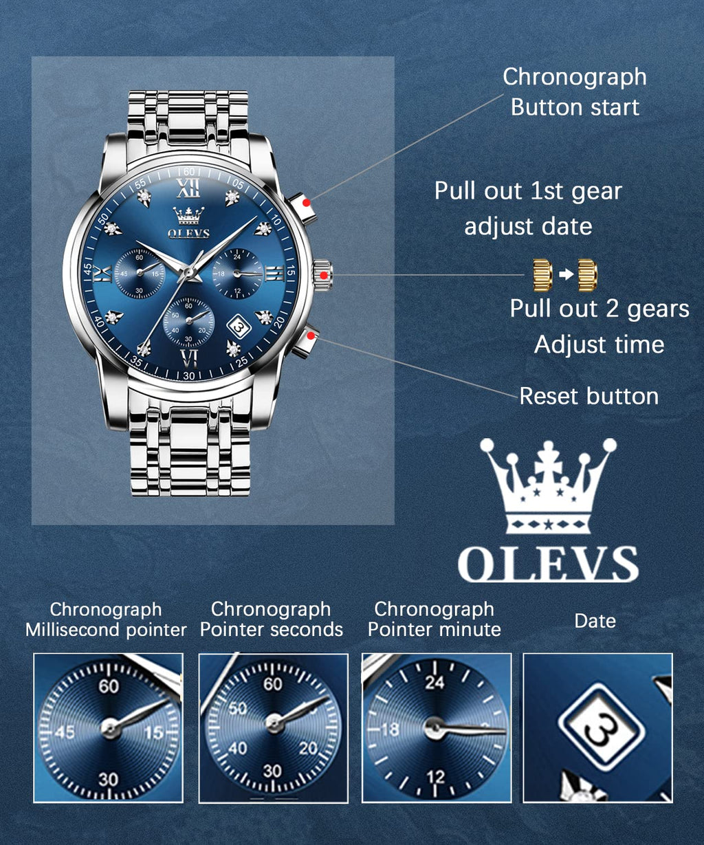 Men Stainless Steel Analog Watch A59962