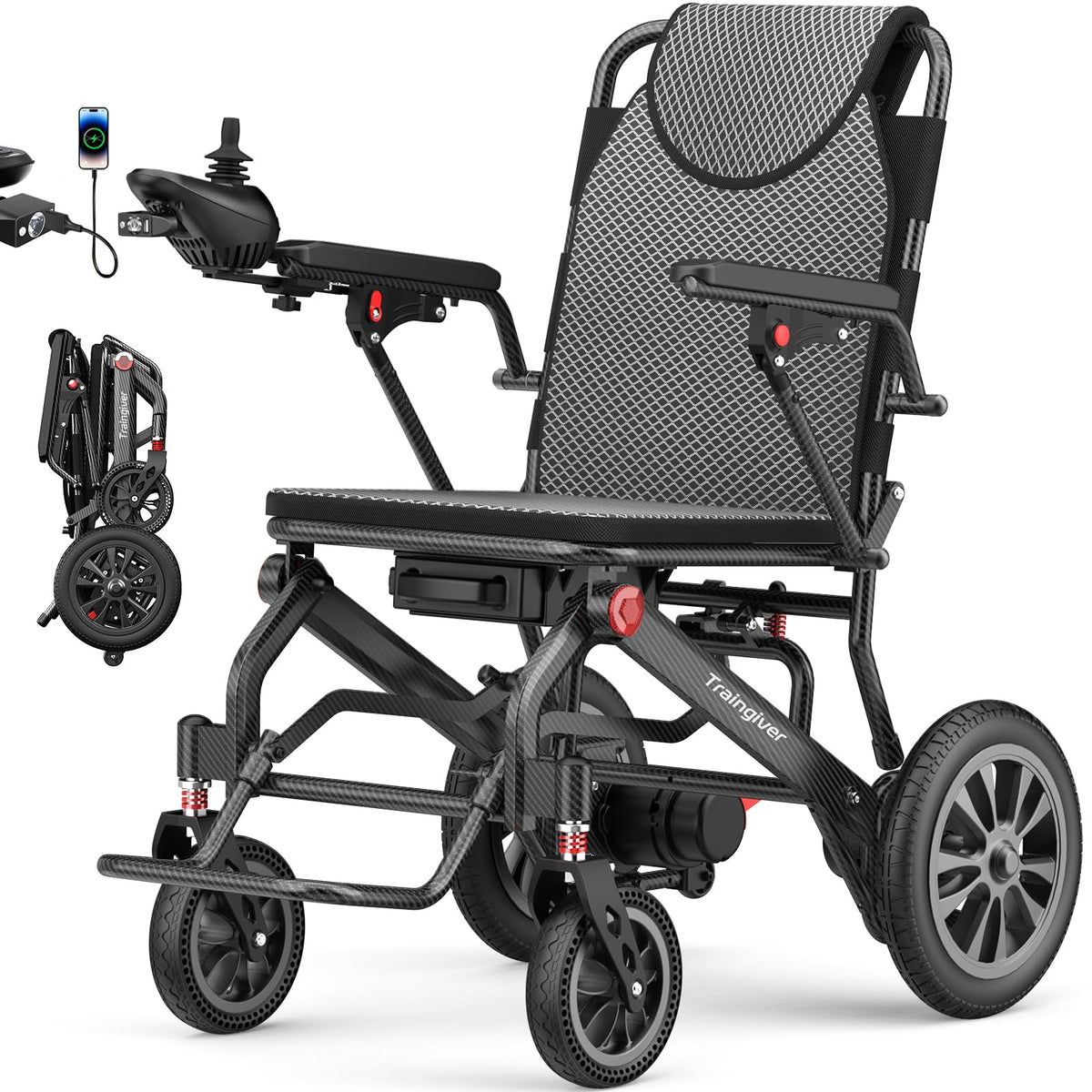 Lightweight Electric Wheelchair L50760
