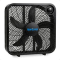 Black 3 Speed 20in Floor Box Fan I809670