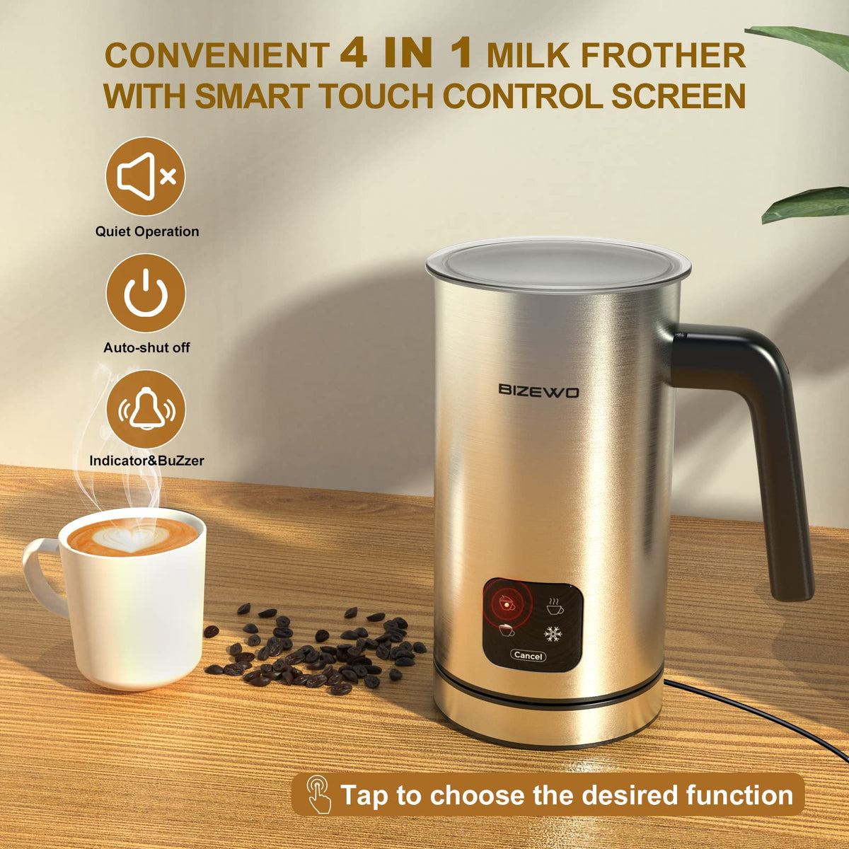 Electric Milk Frother M2174