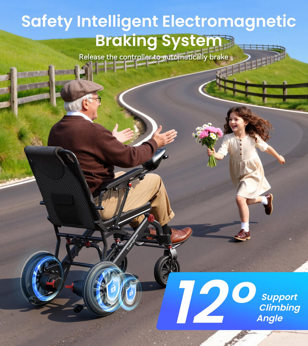 Lightweight Electric Wheelchair L50760