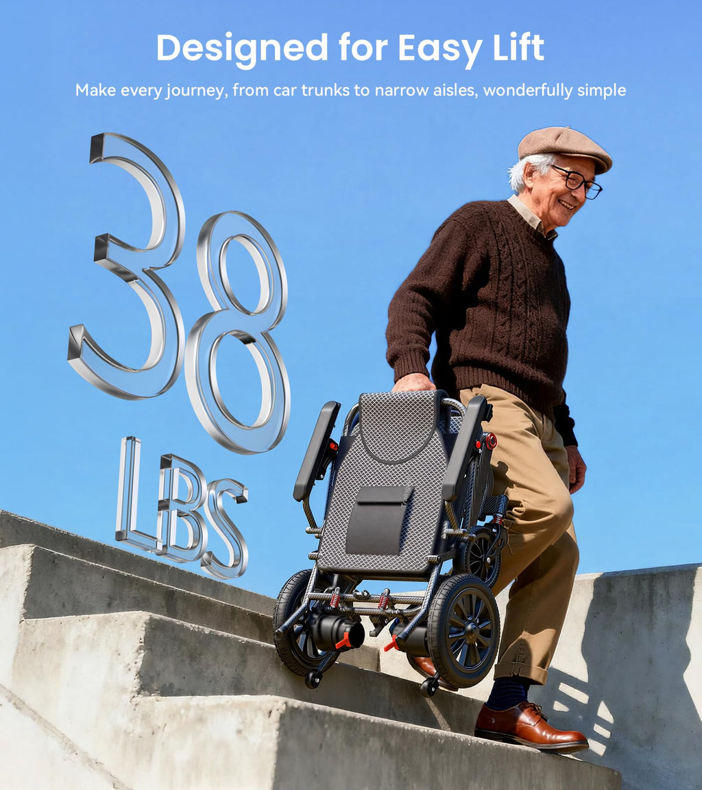 Lightweight Electric Wheelchair L50760
