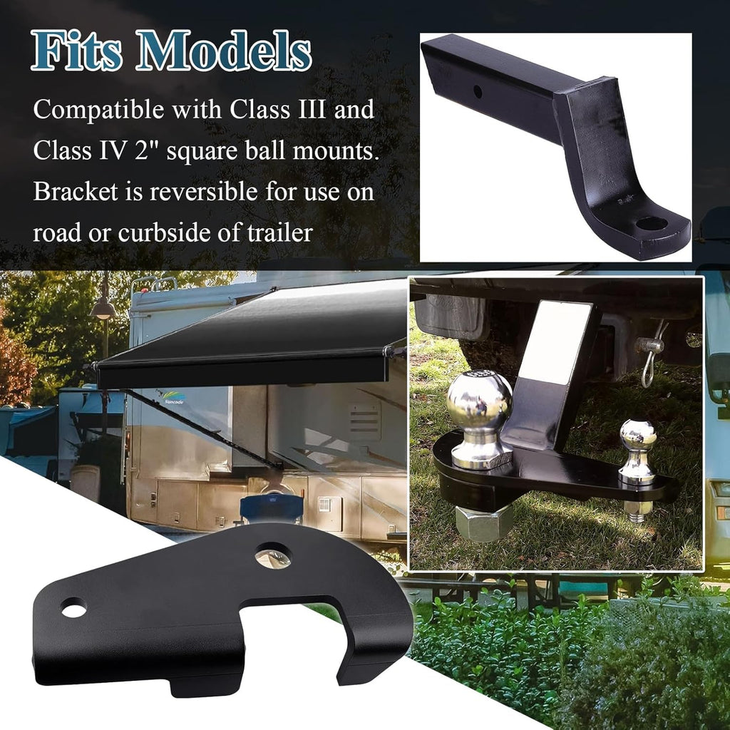 Anti Sway Trailer Hitch Adapter for 2" Square Ball Mounts F862351