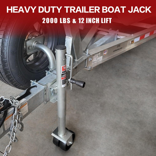 2000 lbs Boat Trailer Jack with Wheel B9466