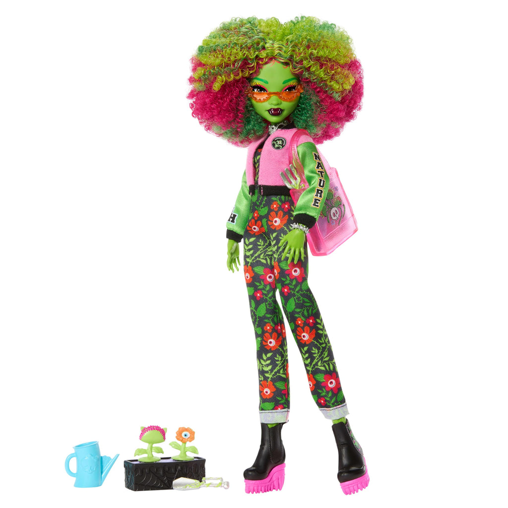 Monster High Venus McFlytrap Fearbook Doll with Accessory Set I77225