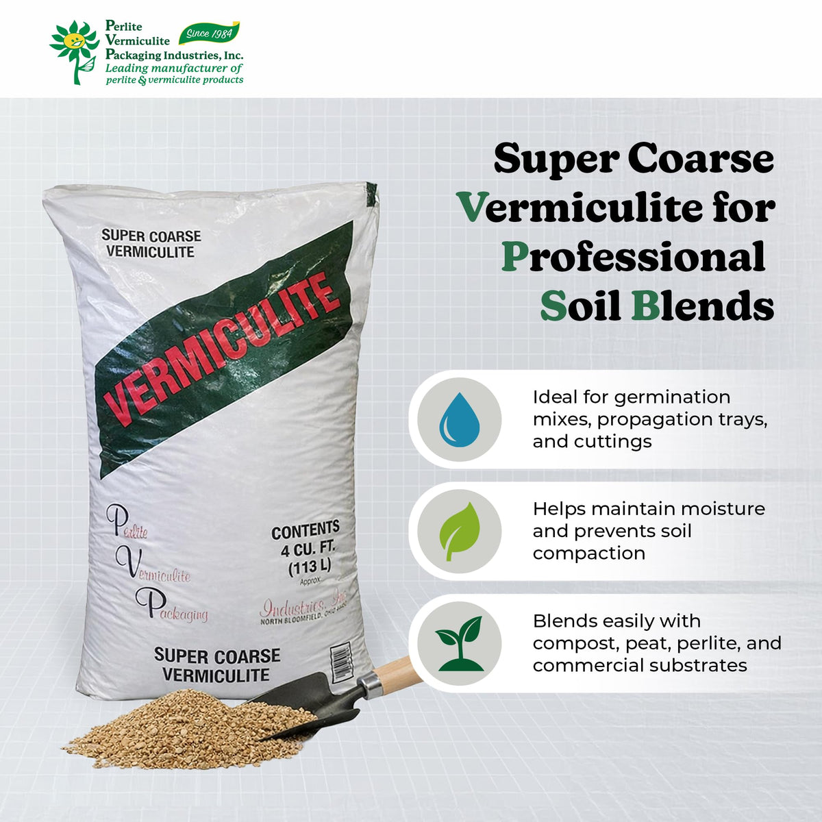 4 Cubic Feet Super Coarse Vermiculite U975