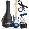 30-inch Kids Electric Guitar Beginner Kit with Amplifier, Blue H689079