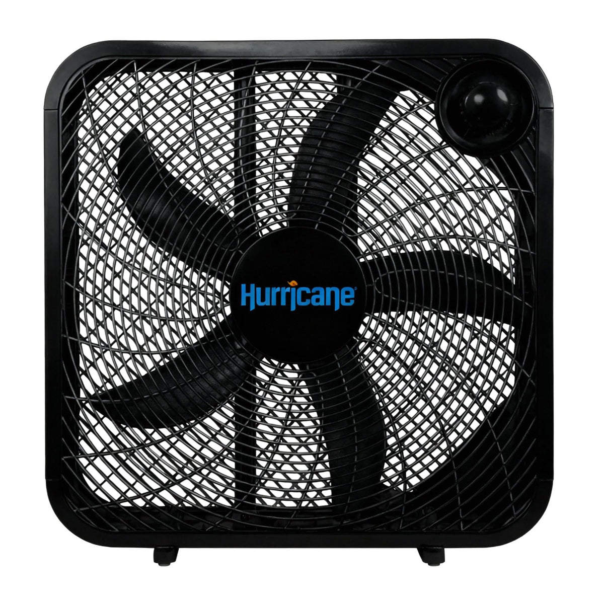 Black 3 Speed 20in Floor Box Fan I809670