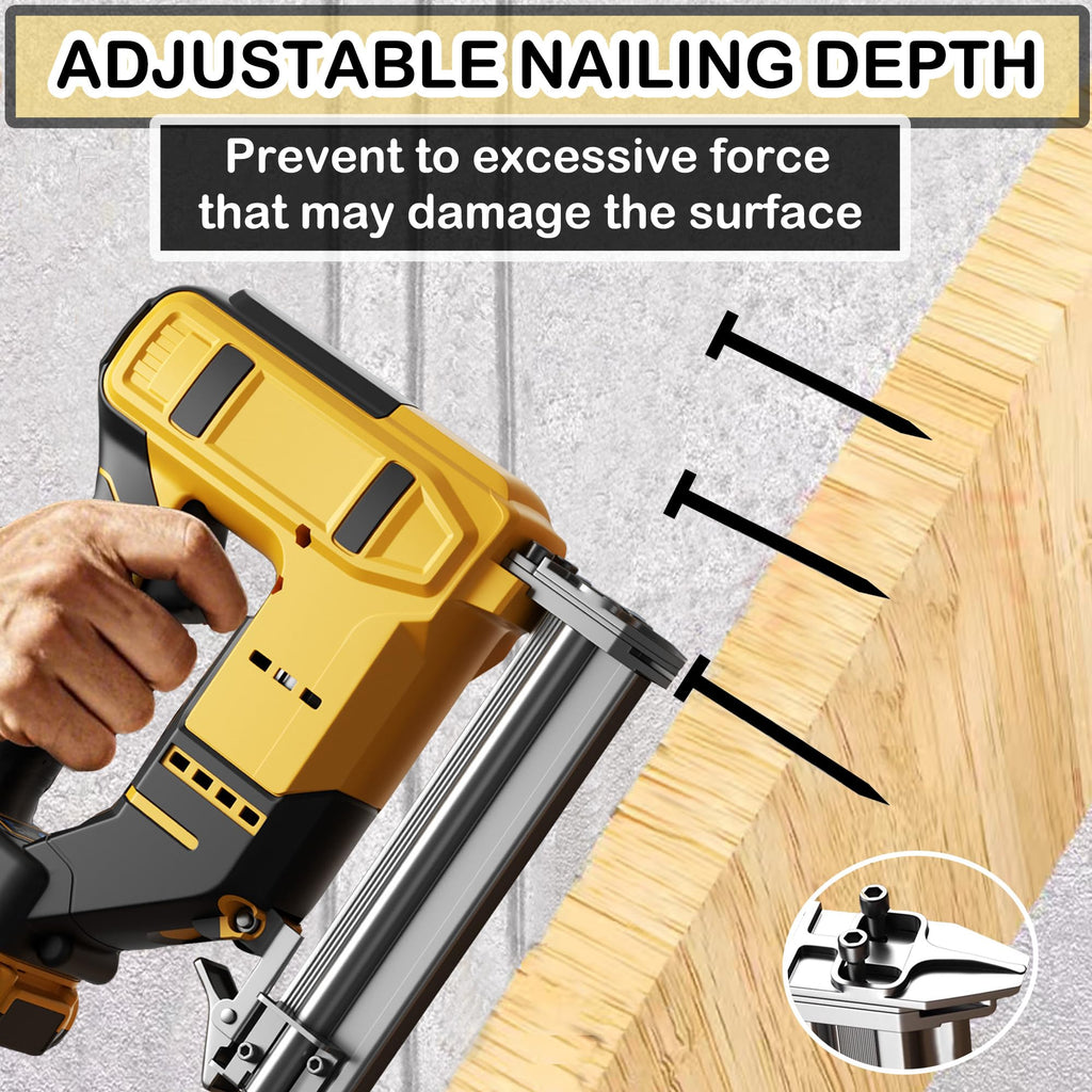 18 Gauge 2 in 1 Cordless Brad Nailer Staple Gun I410852