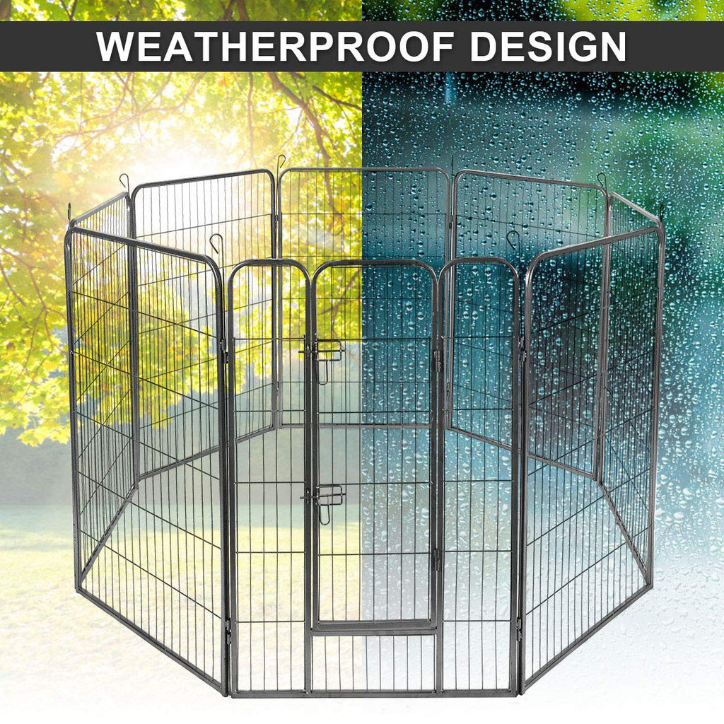 48 inch 8 Panel Metal Dog Playpen I94609