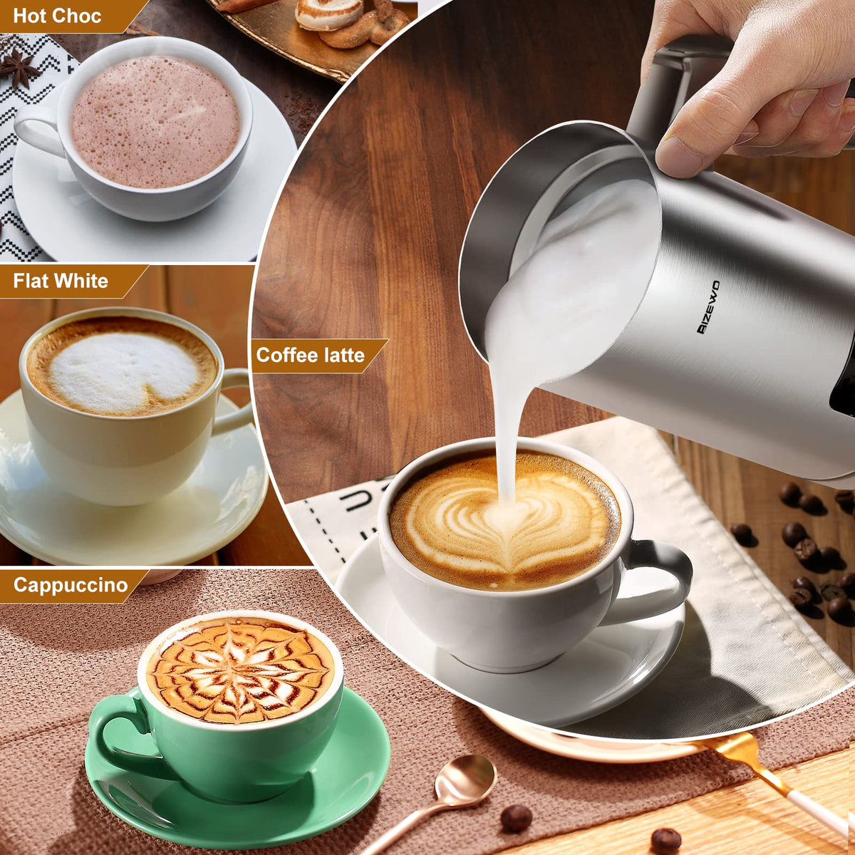 Electric Milk Frother M2174