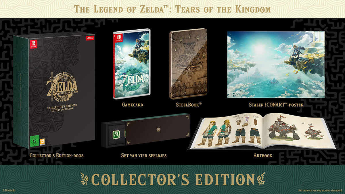 The Legend of Zelda: Tears of the Kingdom Collector's Edition Nintendo Switch L4803