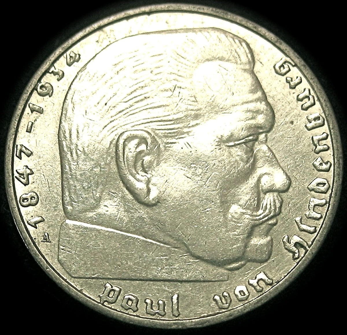 Silver 2 Reichsmark K498304