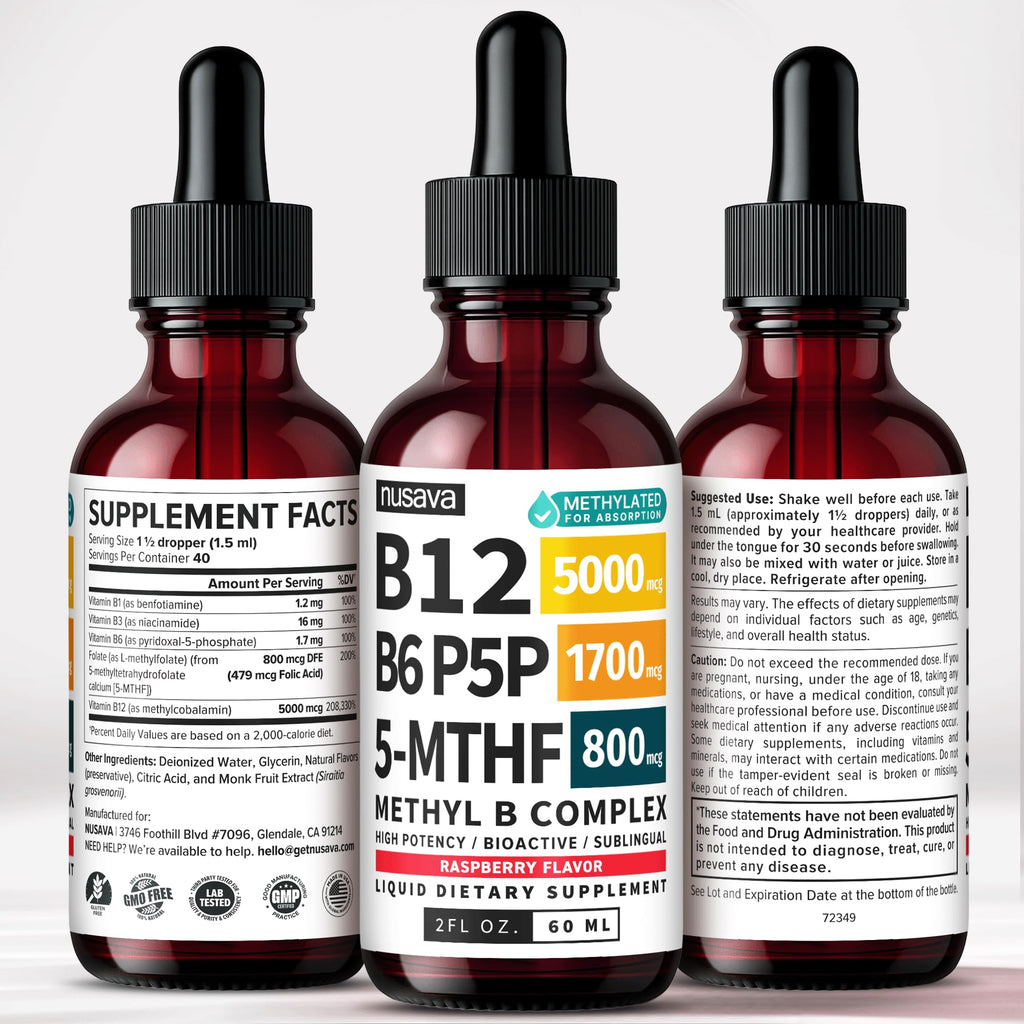 Methylated B Complex Liquid Drops Pack of 4 X48035