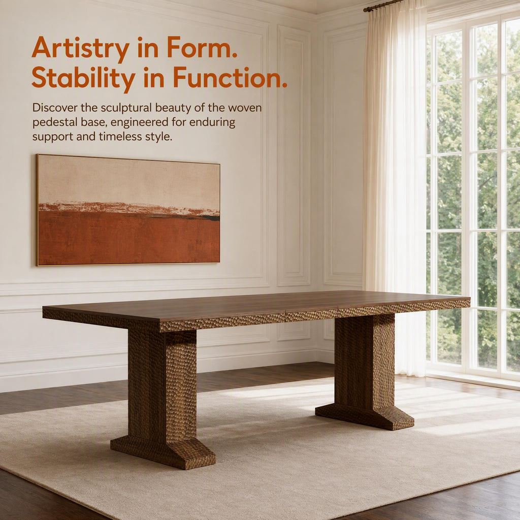 Extendable Dining Table Set for 8 R655415