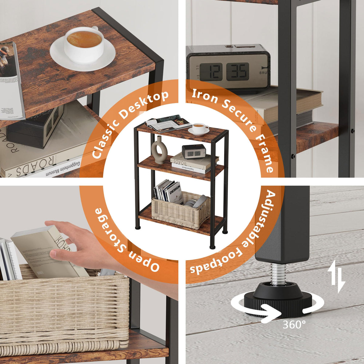 3-Tier Side Table D83961
