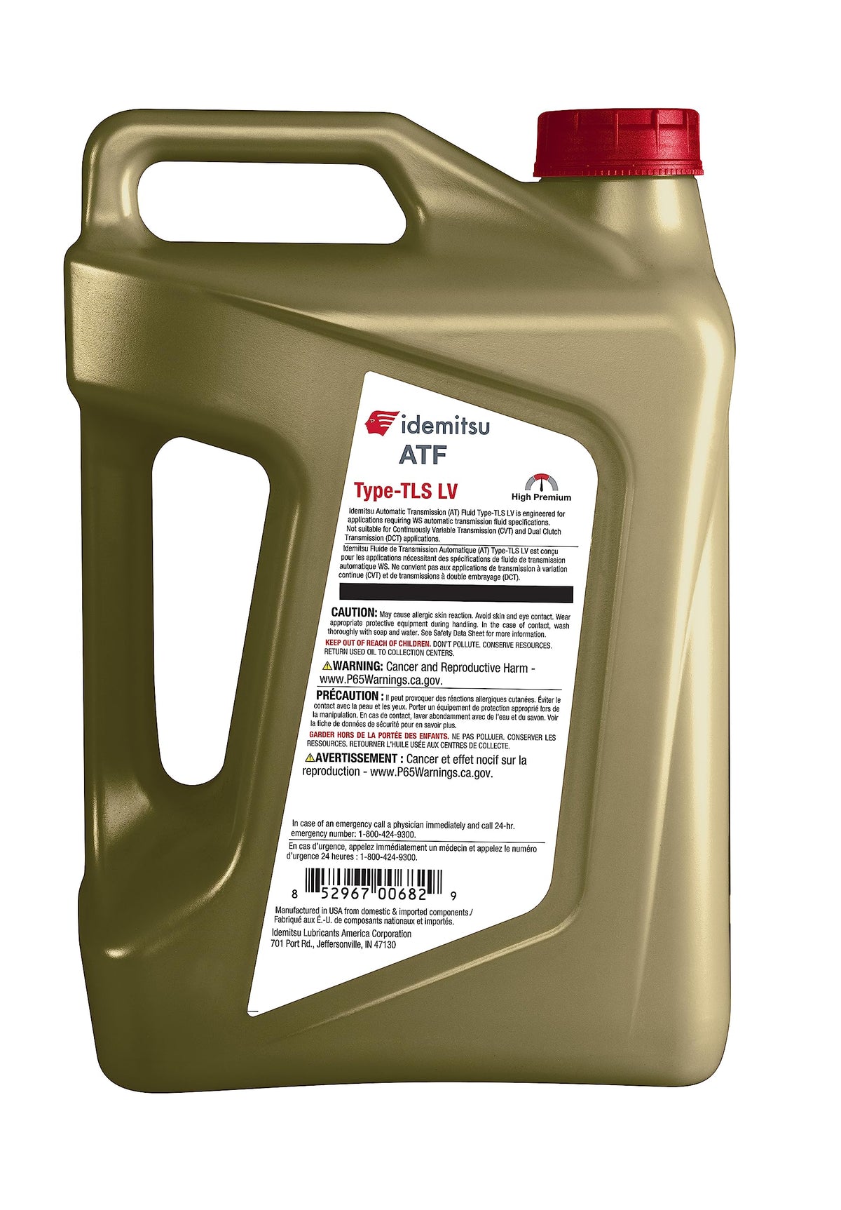 ATF Type TLS-LV Transmission Fluid 5 Qt T705219