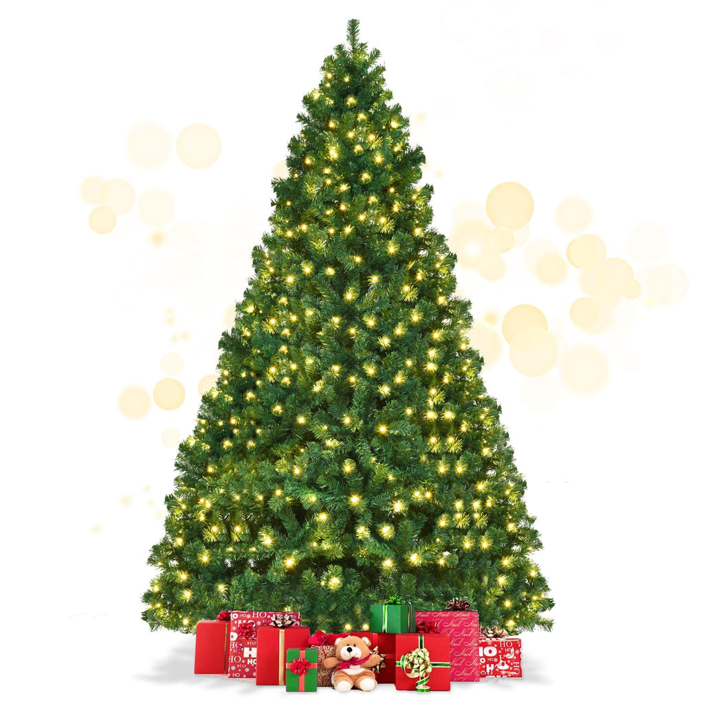 8ft Prelit Artificial Christmas Tree with 430 Warm White LED Lights U65382