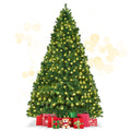 8ft Prelit Artificial Christmas Tree with 430 Warm White LED Lights U65382
