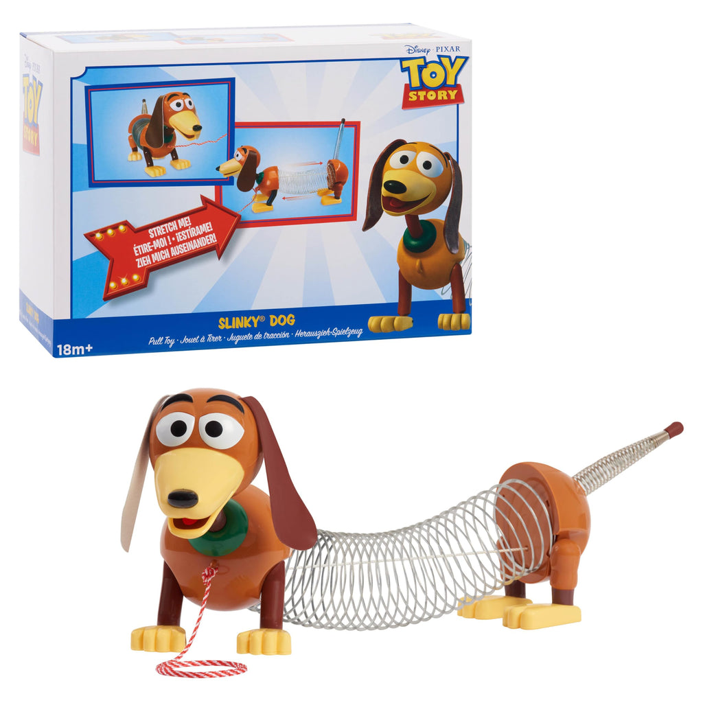 Slinky Dog Pull Toy with Leash X281494